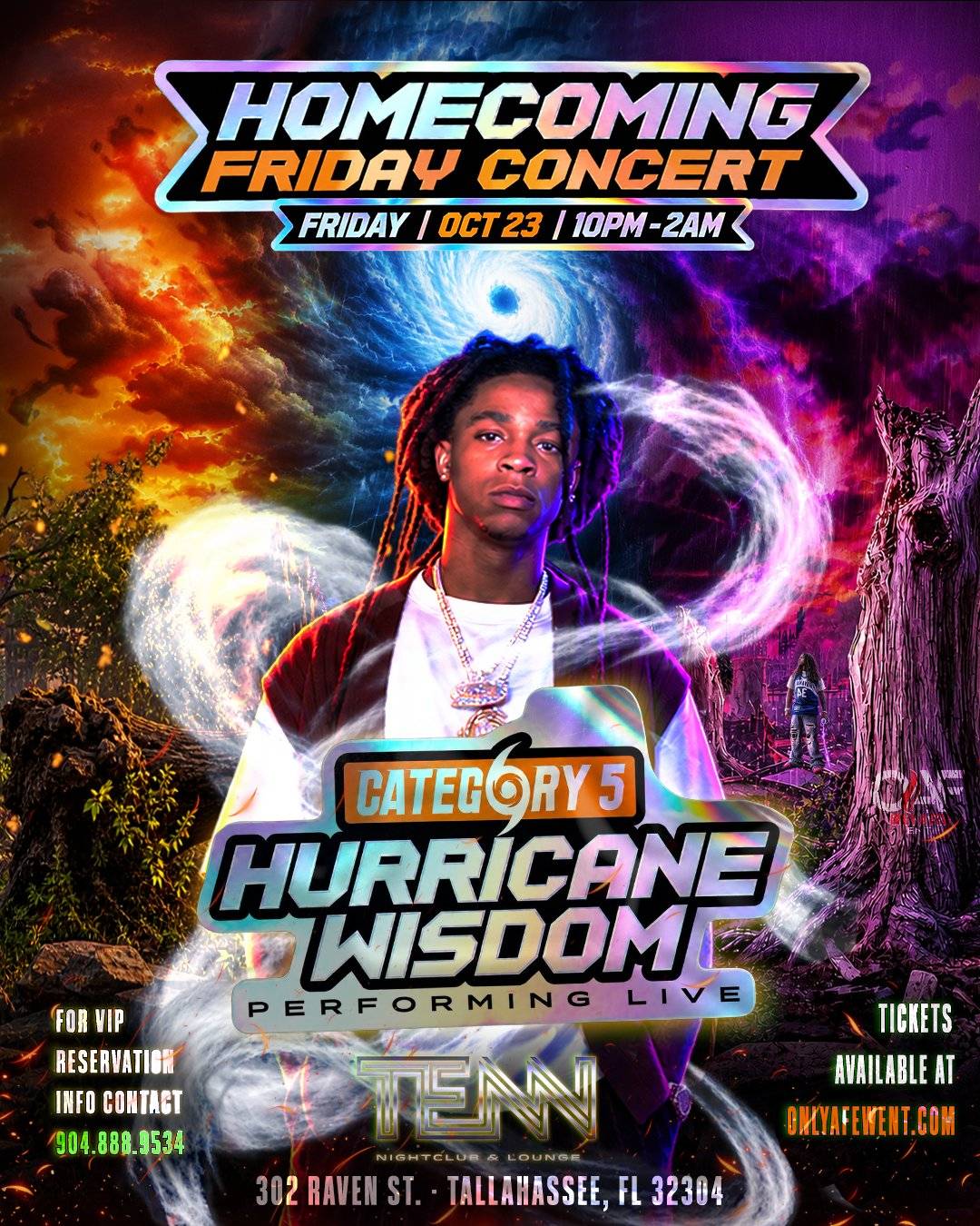Category 5: Homecoming Concert Live Performance by Hurricane Wisdom