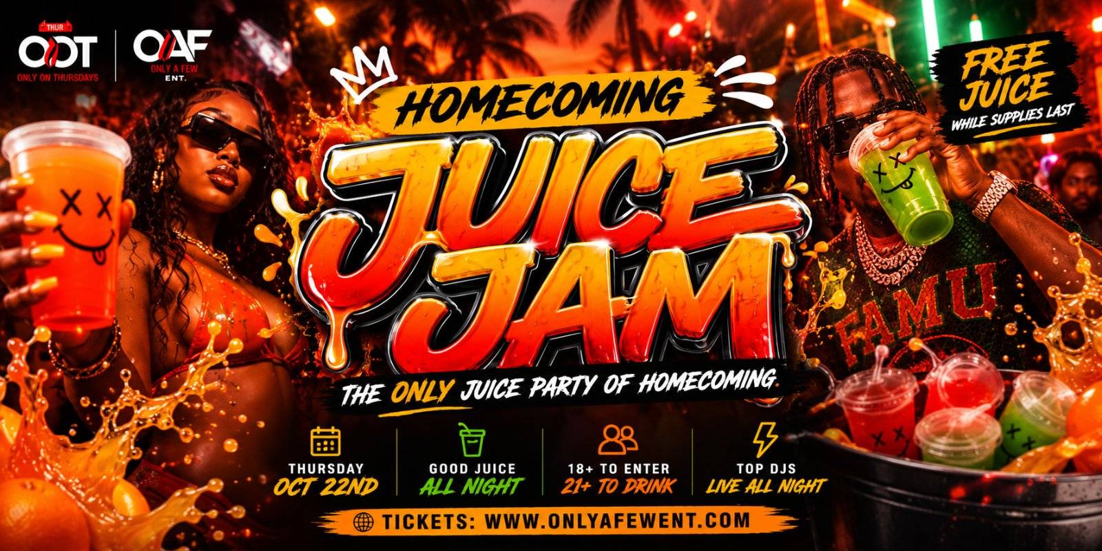 HOMECOMING JUICE JAM
